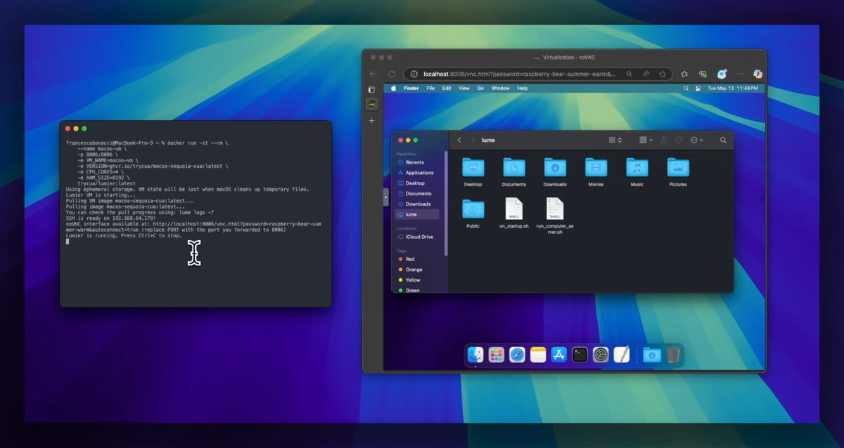 DockerでmacOSを実行できる「Lumier」