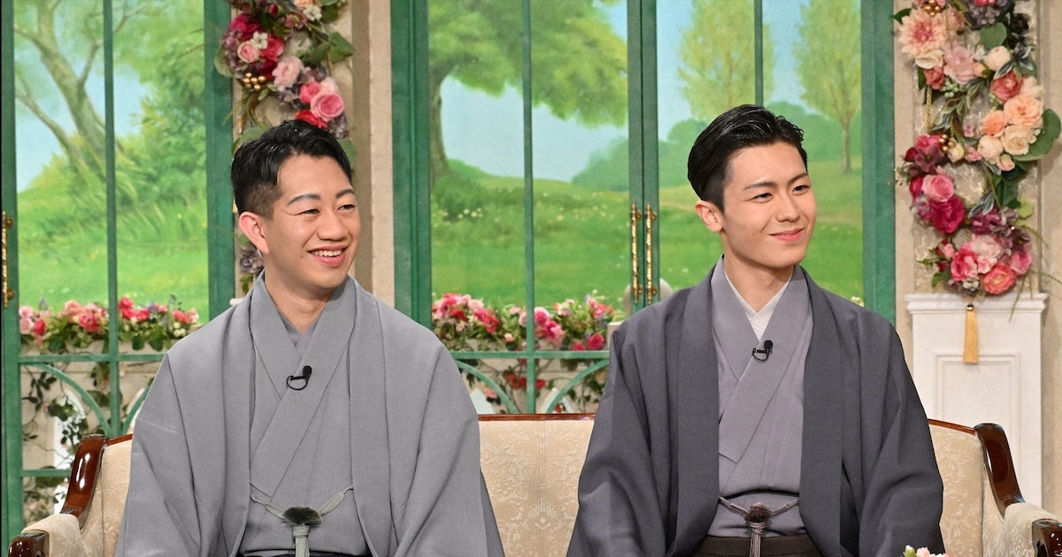 中村壱太郎と市川團子が「徹子の部屋」登場、バイトや大食いのエピソードを和やかにトーク