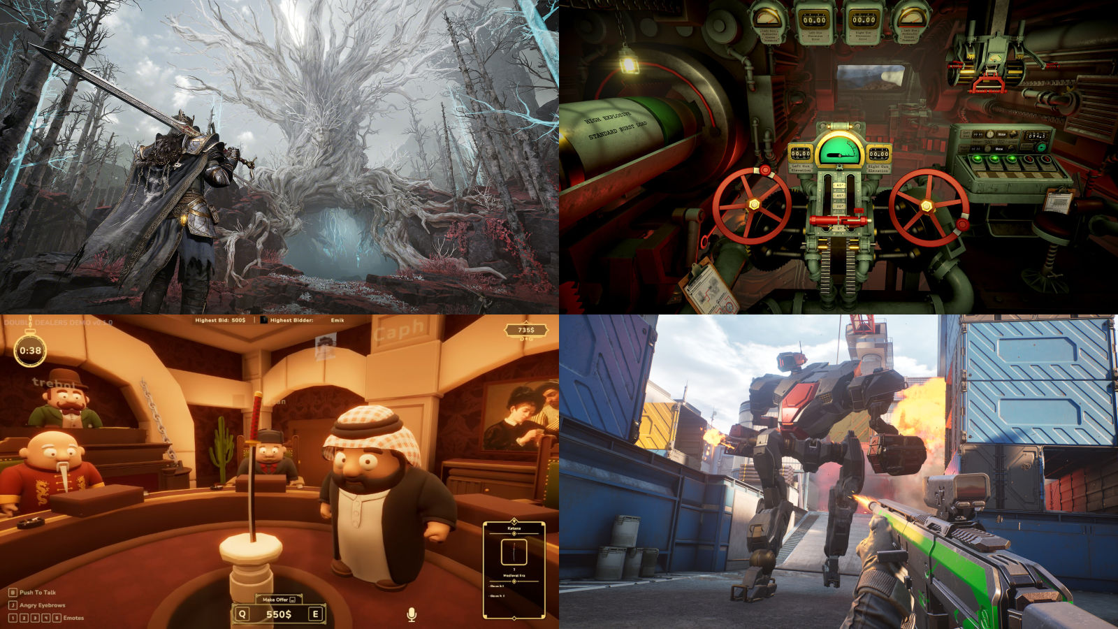 無料デモ一斉配信イベント「Steam Nextフェス」開幕で、ソウルライク脱出PvPvEや巨大兵器ワンオペ操作シムなどが人気爆発中。注目作をいろいろ紹介
