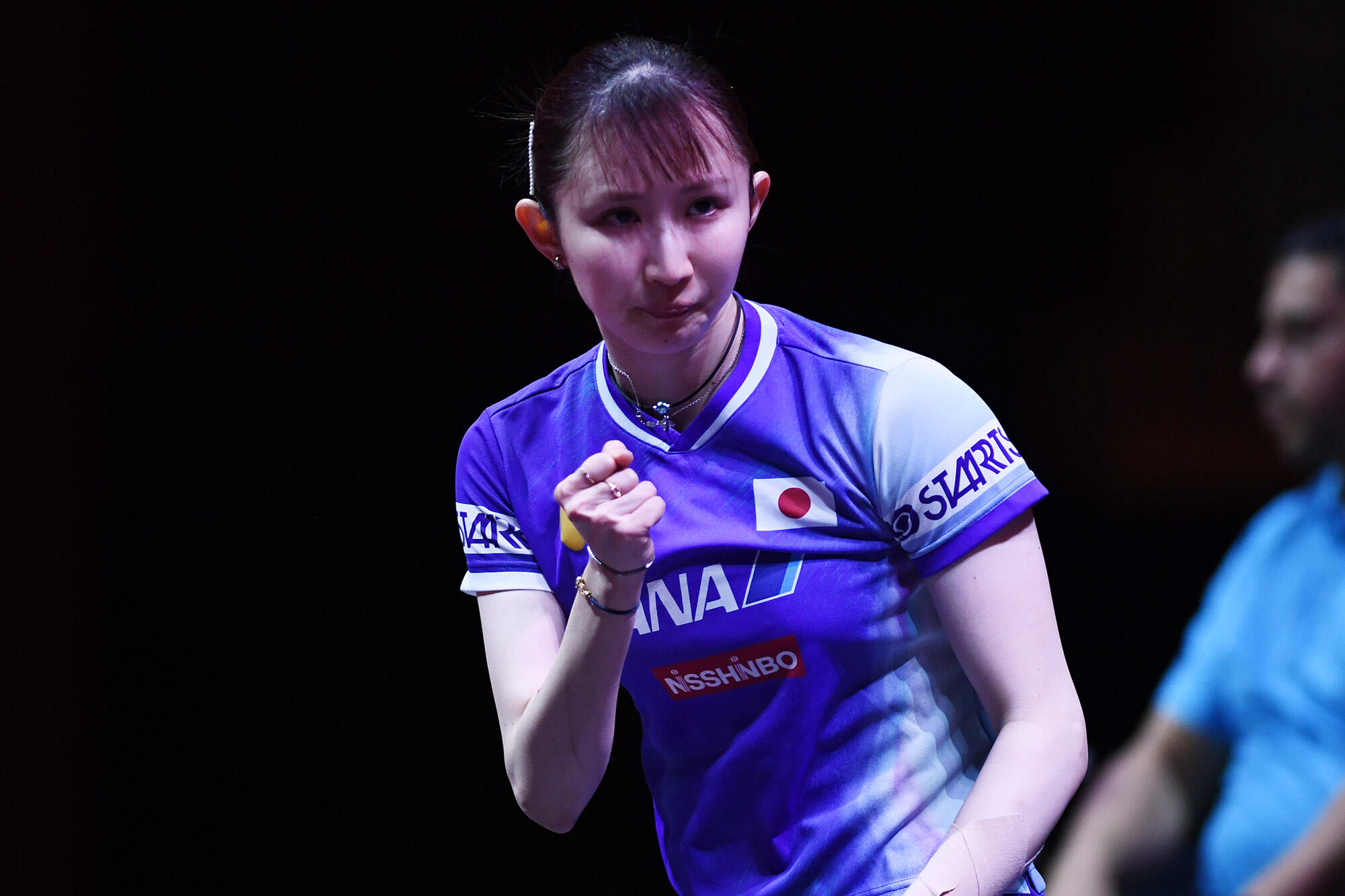 早田ひな 中国の石洵瑶を破って準々決勝進出！前回に続く中国超えで2大会連続メダル王手【世界卓球】