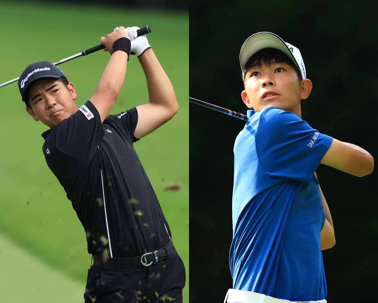 亥飼陽が「65」で単独首位発進！ 15歳・新居煌大が2位タイの1打差で追う【日本アマ】