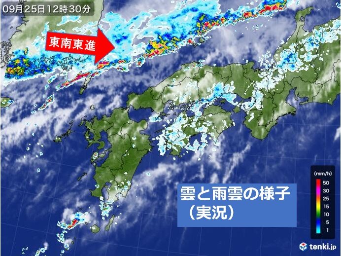 今日25日は急に強まる雨や雷雨に注意 日本海側を中心に天気が急変