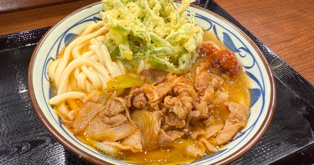【ブチギレ】千葉よりウマいだと？ 埼玉県民が大絶賛する「深谷ねぎと豚肉の味噌うどん」を食べてきた / 丸亀製麺のわがまちうどん47