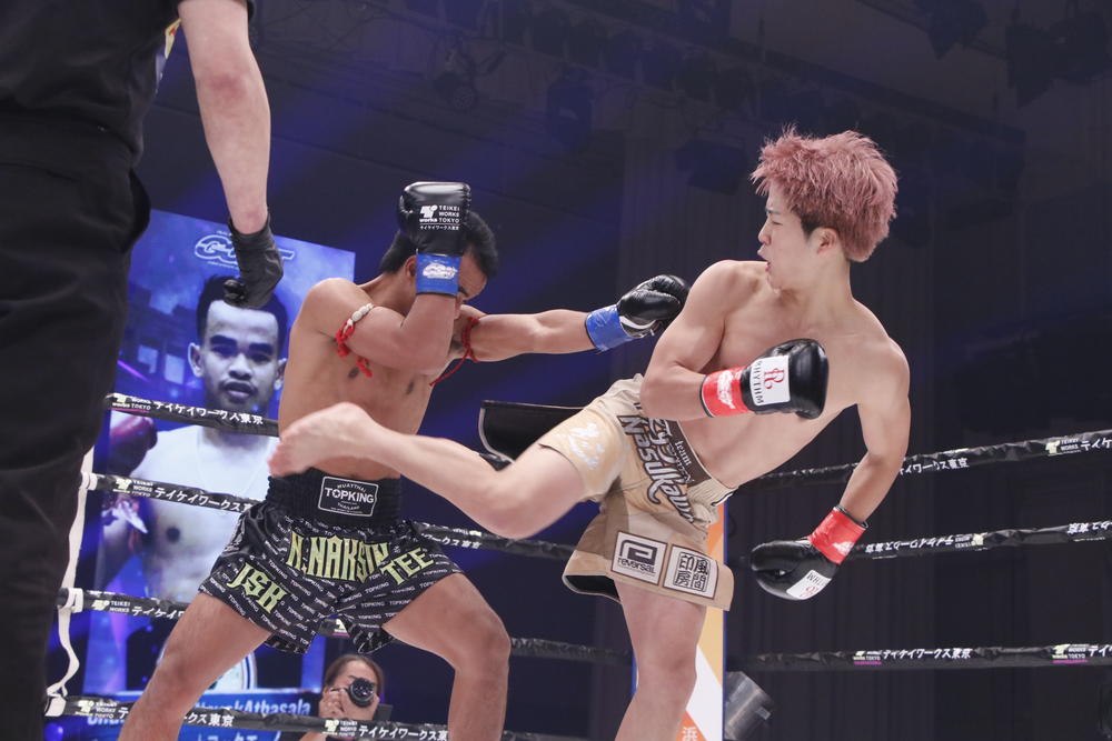 【GOAT】那須川龍心がバックキックで初回KO勝ち、松倉信太郎がKO負けで世界王座獲得ならず、龍聖がロムイーサンからダウン奪う完勝、渡部蕾が片山魁を鮮やかカウンターでKO、歩...