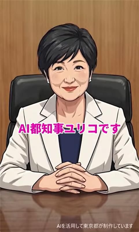 制作費は月約2万5000円「AI都知事ユリコ」が誕生 小池都知事「ちょっとかわいすぎるかな」