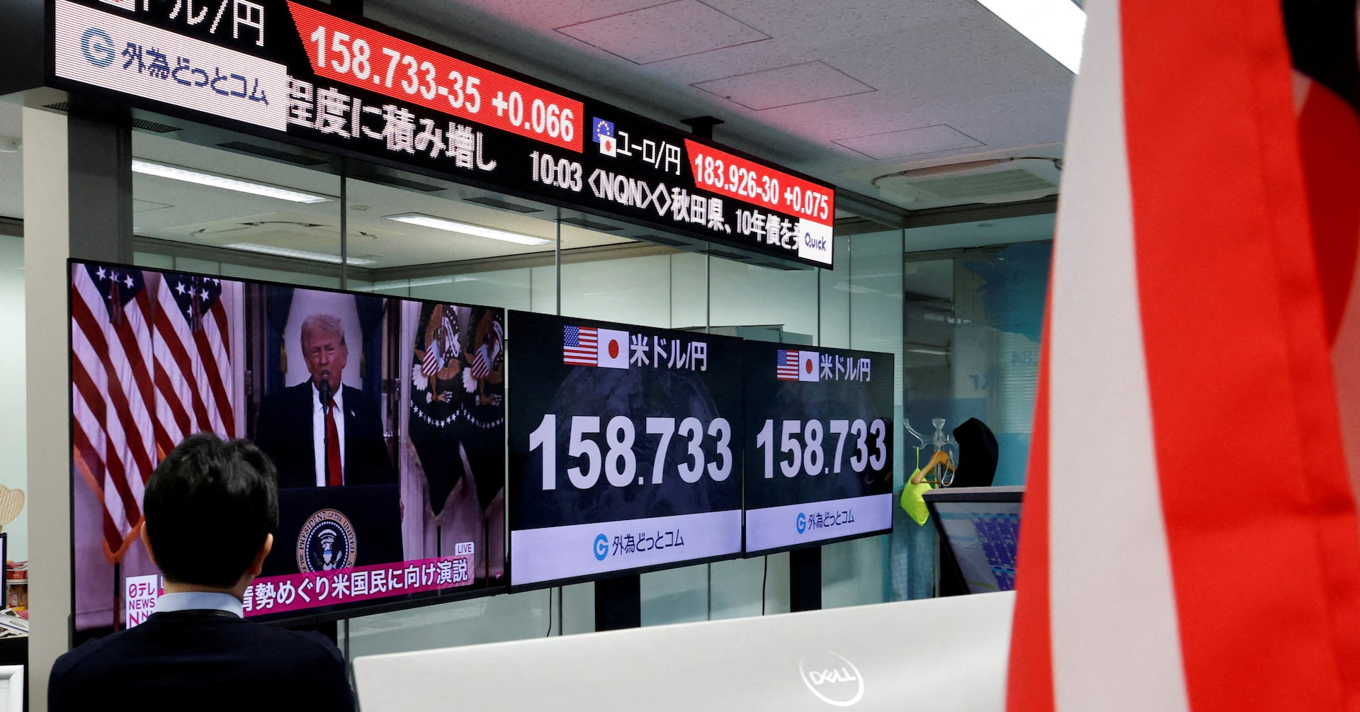 マクロスコープ：トランプ演説に政府内から「ため息」、専門家は再び長期化懸念