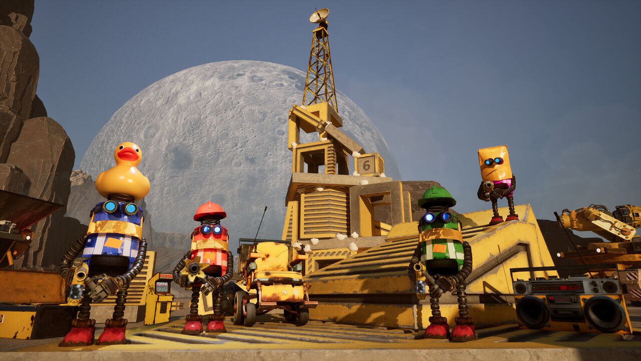 『SALVATION DENIED』最大4人協力プレイ対応の物理演算建築ゲームが発表。隕石や酸性雨が降るカオスな現場でワイワイ建築作業