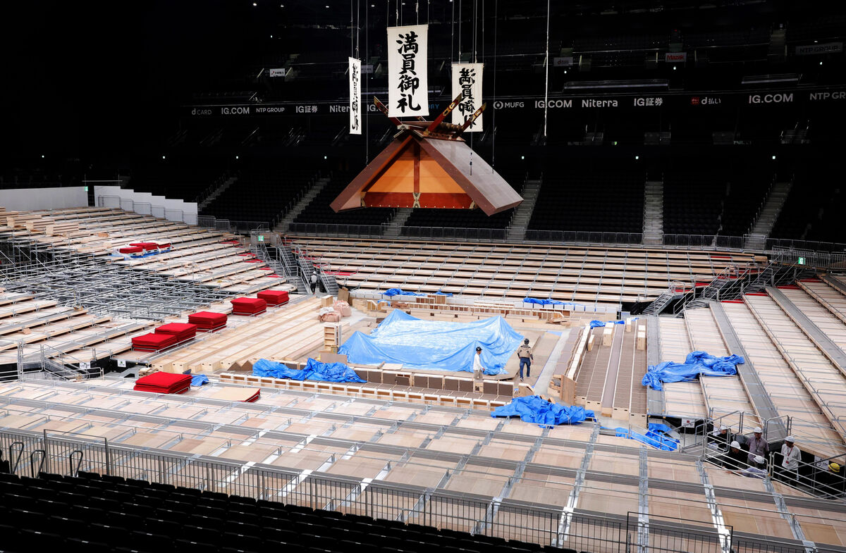 新横綱・大の里も思わず「すごい…」 新会場ＩＧアリーナに驚き こけら落としＶへ「いい経験だし楽しみたい」