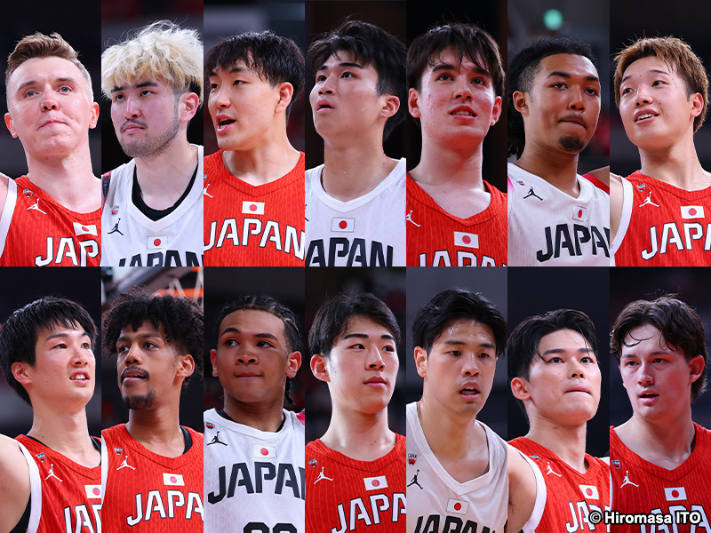 バスケ日本代表がデンマーク戦の招集メンバー14名発表…韓国遠征参加のテーブス流河と佐土原遼が外れる