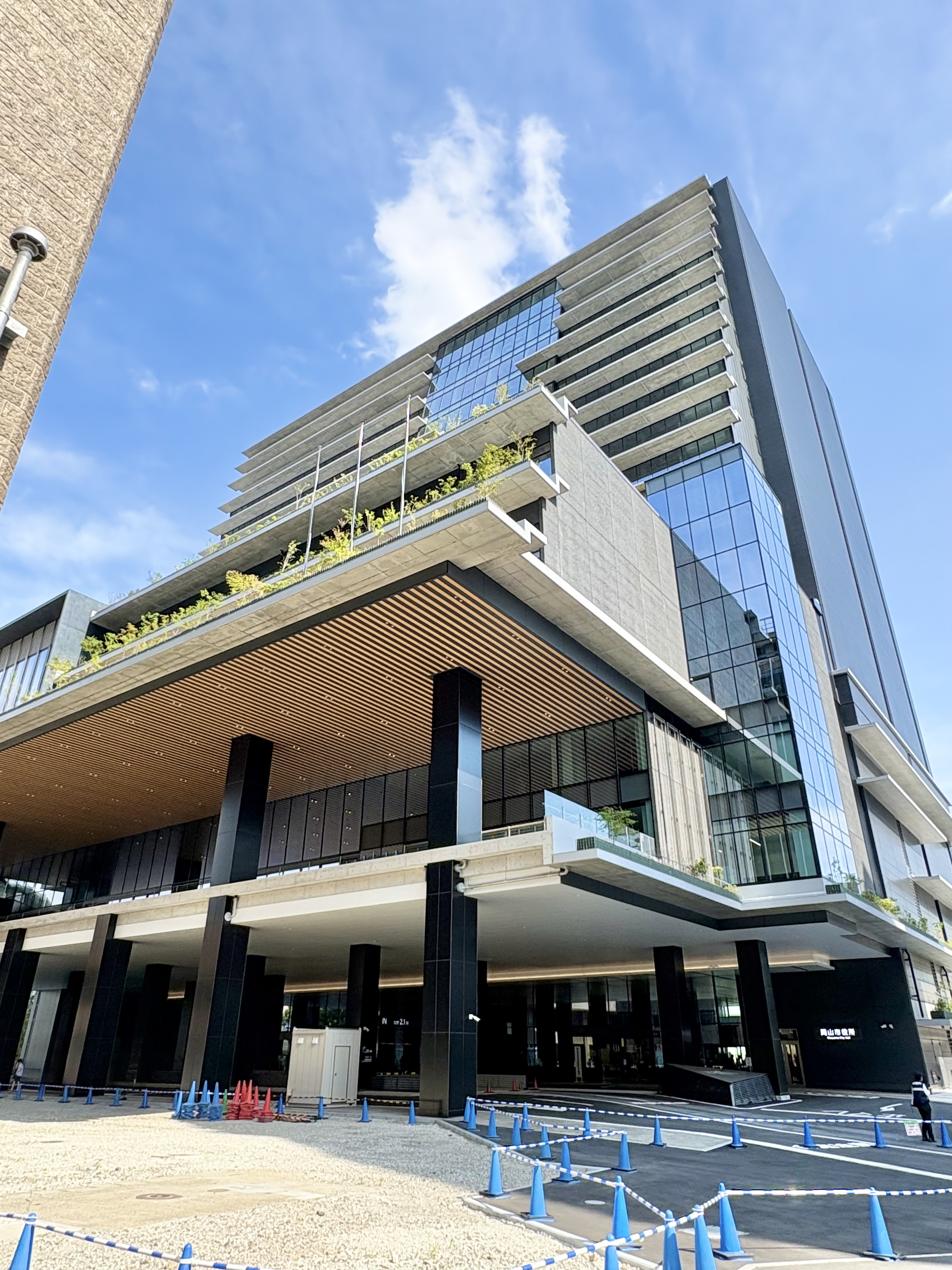岡山市役所新庁舎が完成！見学してきた