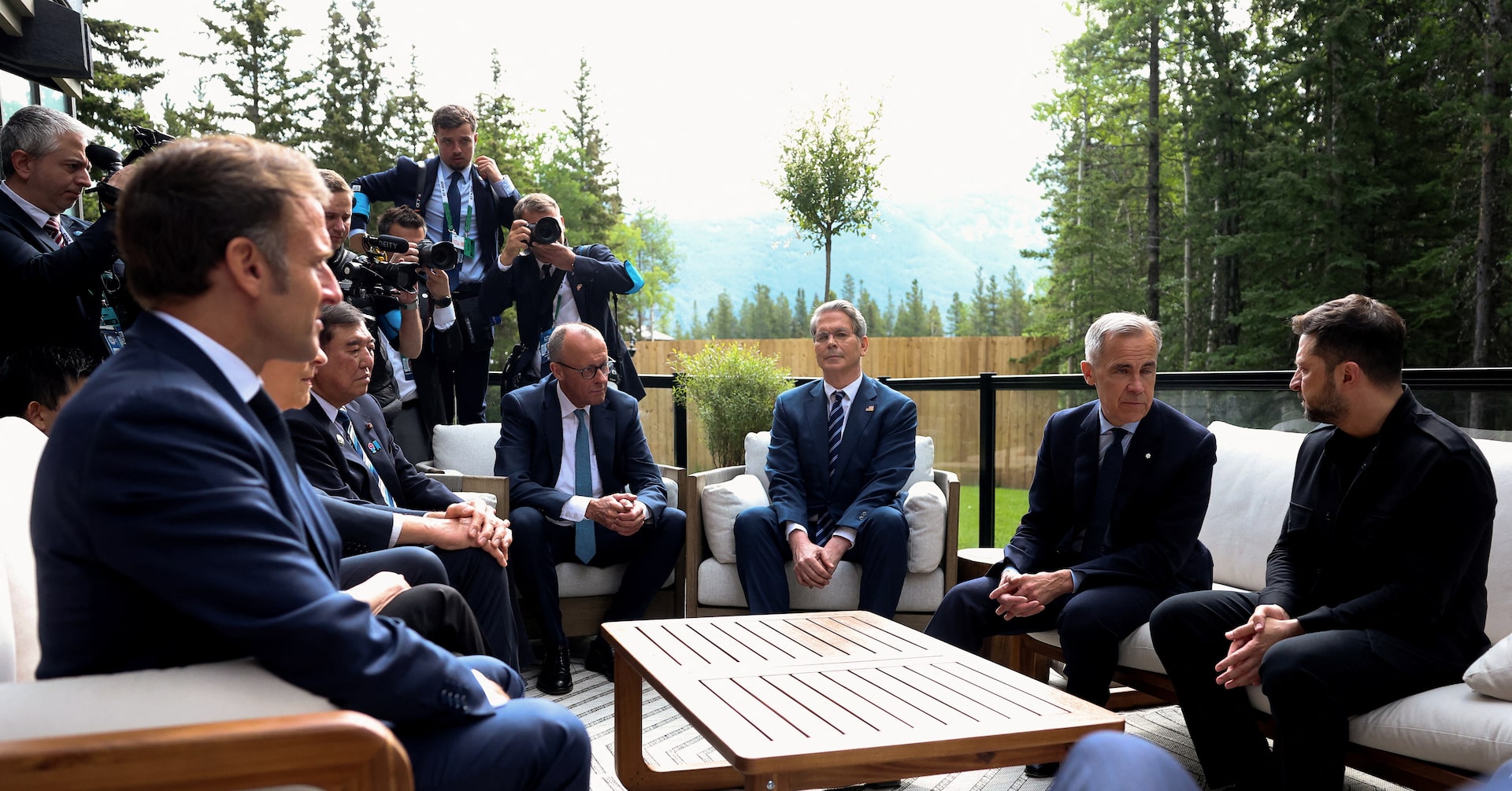 ウクライナ大統領、Ｇ７に一段の支援要請 トランプ氏不在の中