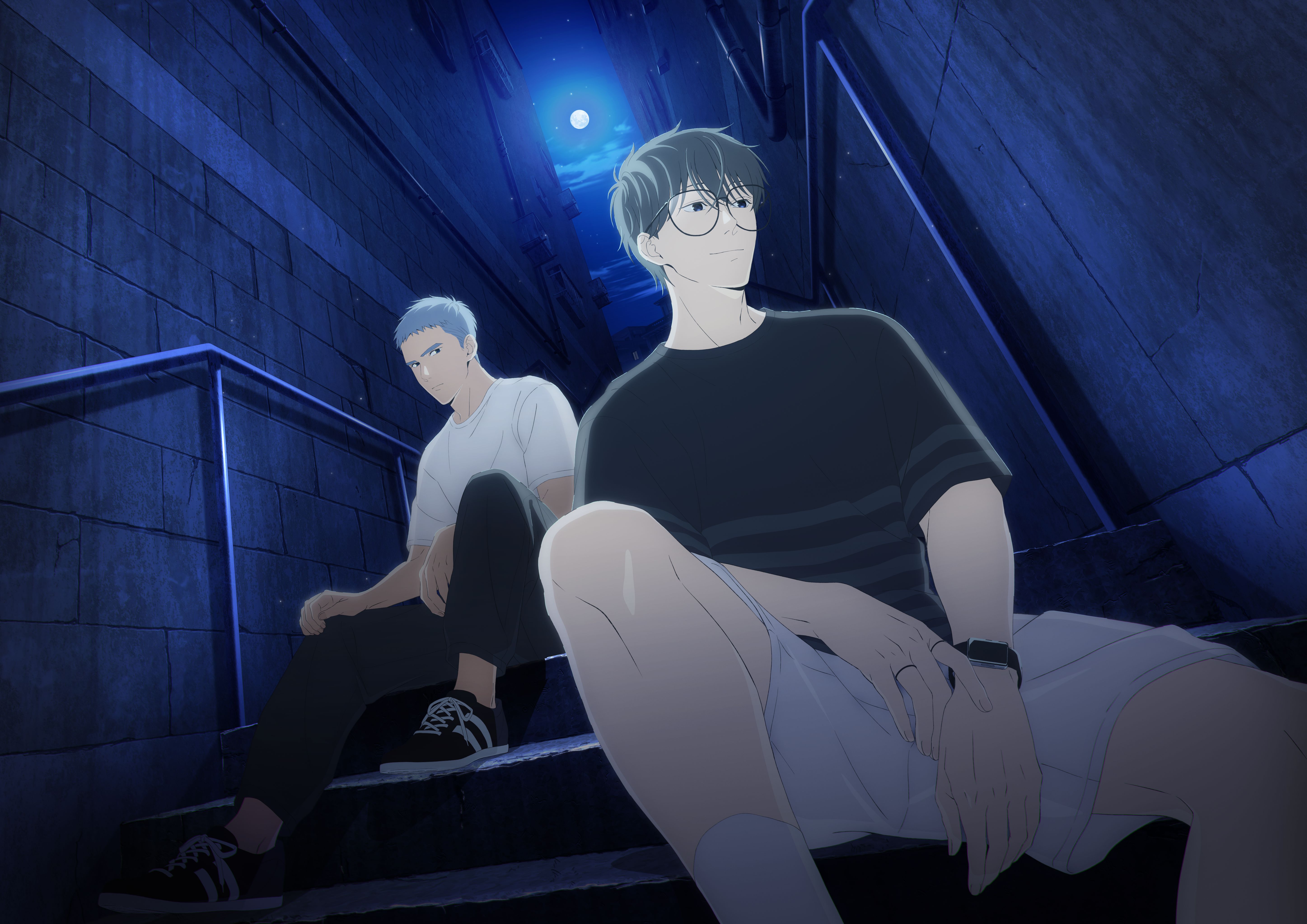 『Here U Are』のアニメ化が決定。衝突しあう男子大学生の淡い恋を描く青春物語。閲覧数3億9000万回超の人気作