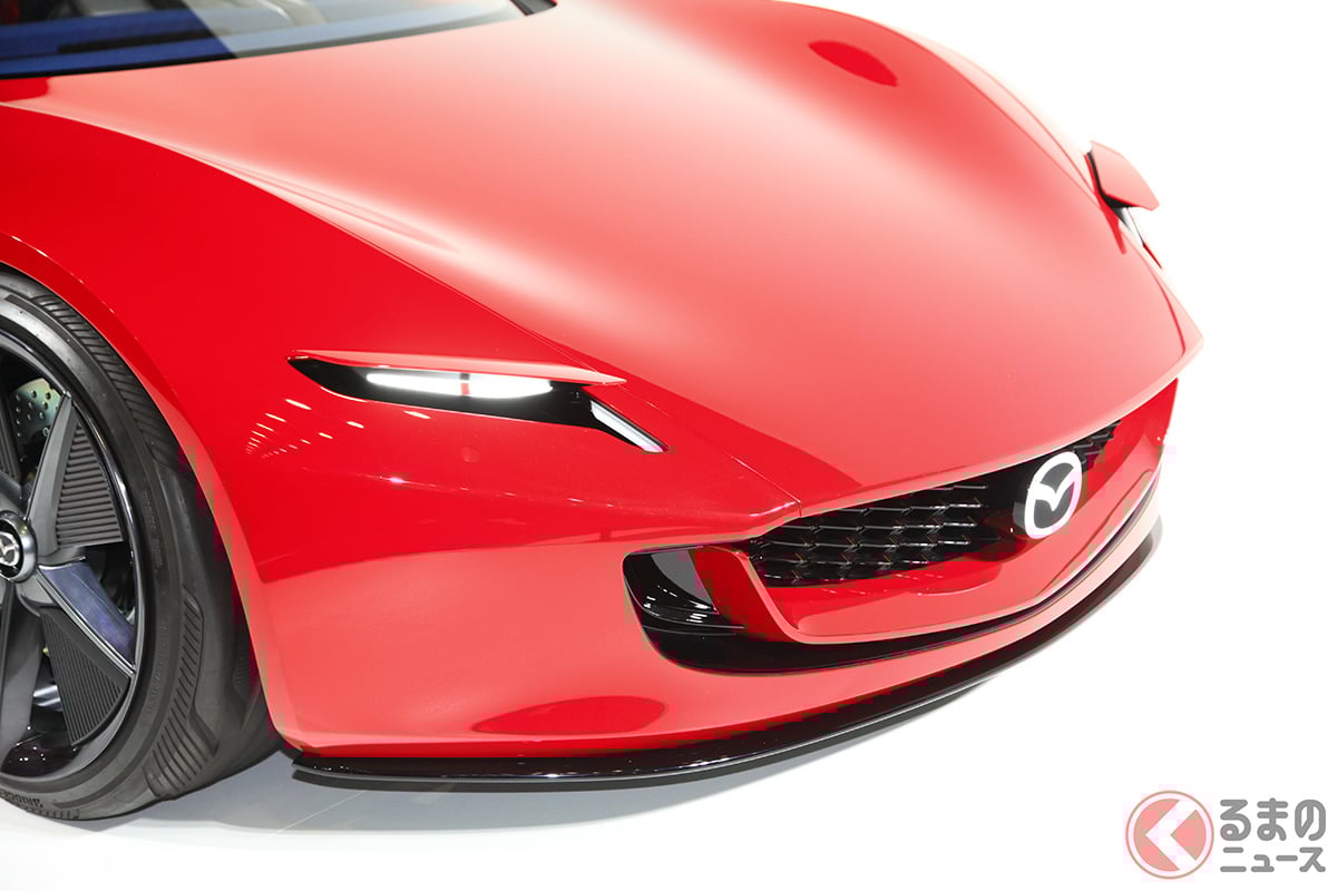 マツダ「ICONIC SP」に"市販化熱望"の声殺到！ RX-7後継か!? リトラ＆ロータリー搭載の「超美麗クーペ」！ 気になる値段はどうなるのか
