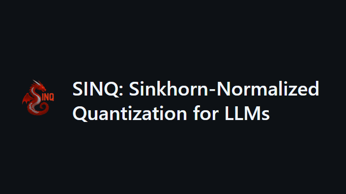 AIモデルのメモリ使用量を60～70％も削減し安価で低性能なハードウェアでも動作するようにできるオープンソースの量子化手法「SINQ」をHuaweiが発表