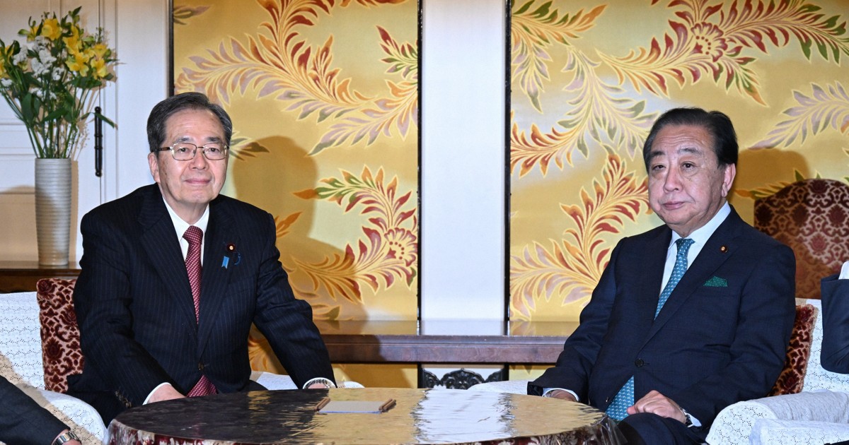 「この機会しか…」突き進んだ野田・斉藤両氏 中道結党の舞台裏