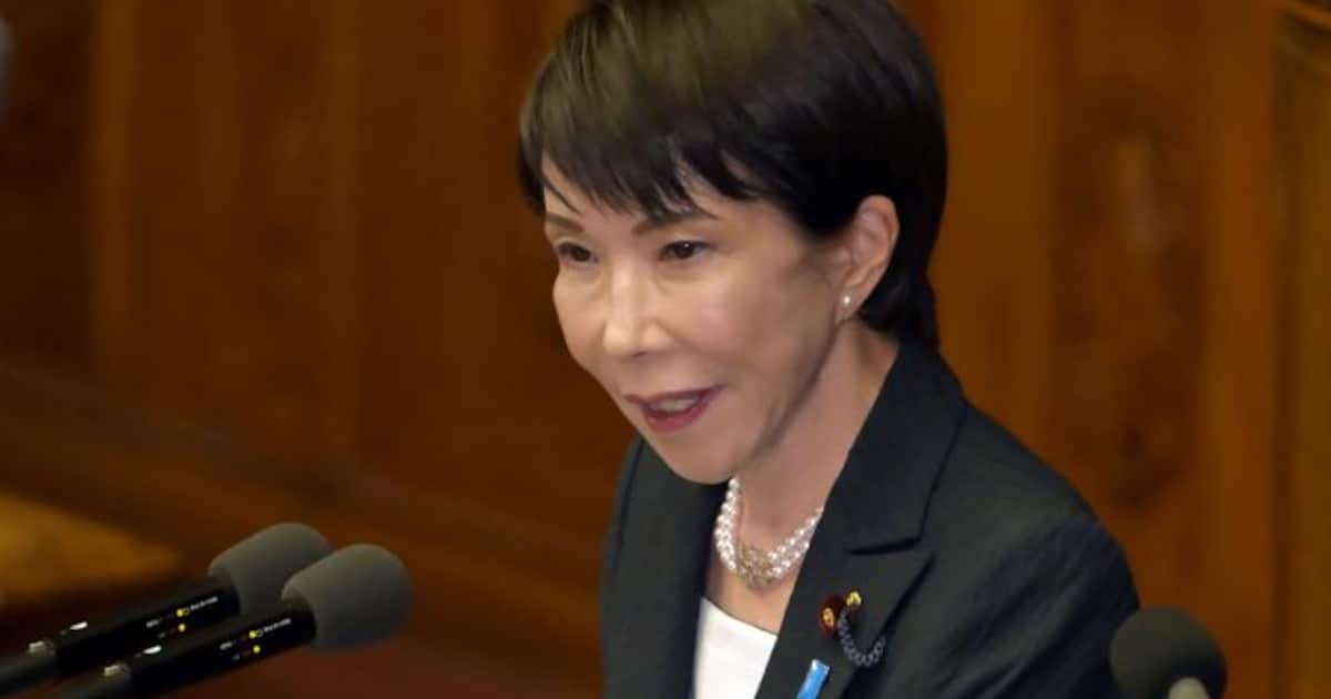 首相の施政方針演説 産経「皇室典範と憲法の改正を」 朝毎東は防衛予算の増額を警戒