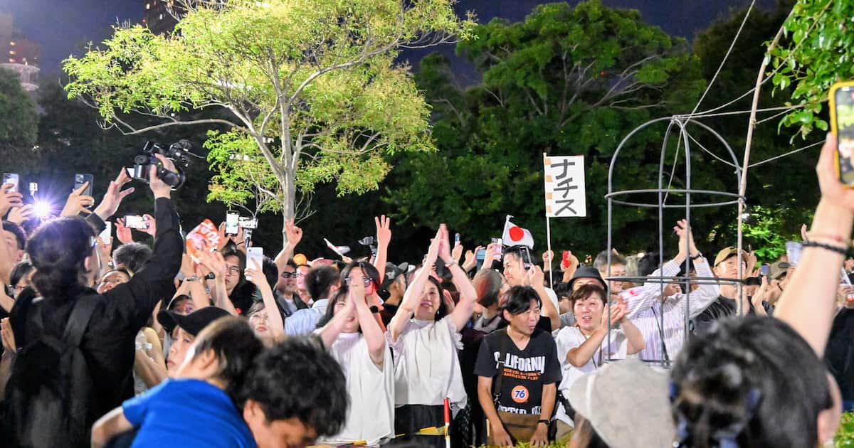 ヤジ響く参政党ラスト街宣 望月記者とアンチの人々と語らった「日本人ファースト」（下）