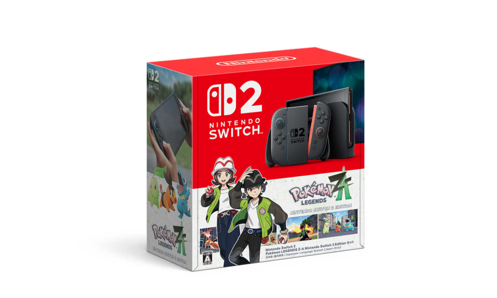 Nintendo Switch 2本体と『ポケモンレジェンズZ-A』同梱セット、ポケモンセンターオンラインで9月5日から抽選販売へ。誰でも応募可能