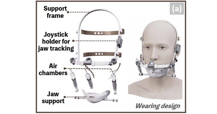 食べてないのに空気圧で「かたい／ねばねば食感」を再現できる顔装着型VRデバイス 中国チームが開発：Innovative Tech