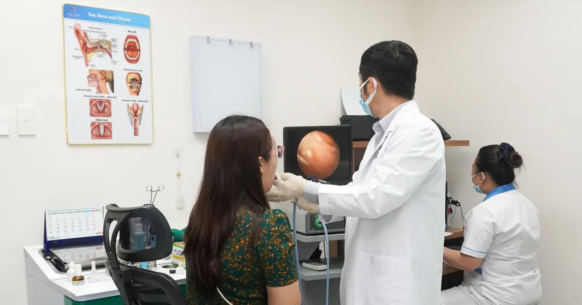 長引く咳をきっかけに耳鼻咽喉科の診察を受けたところ、肺がんが判明した。