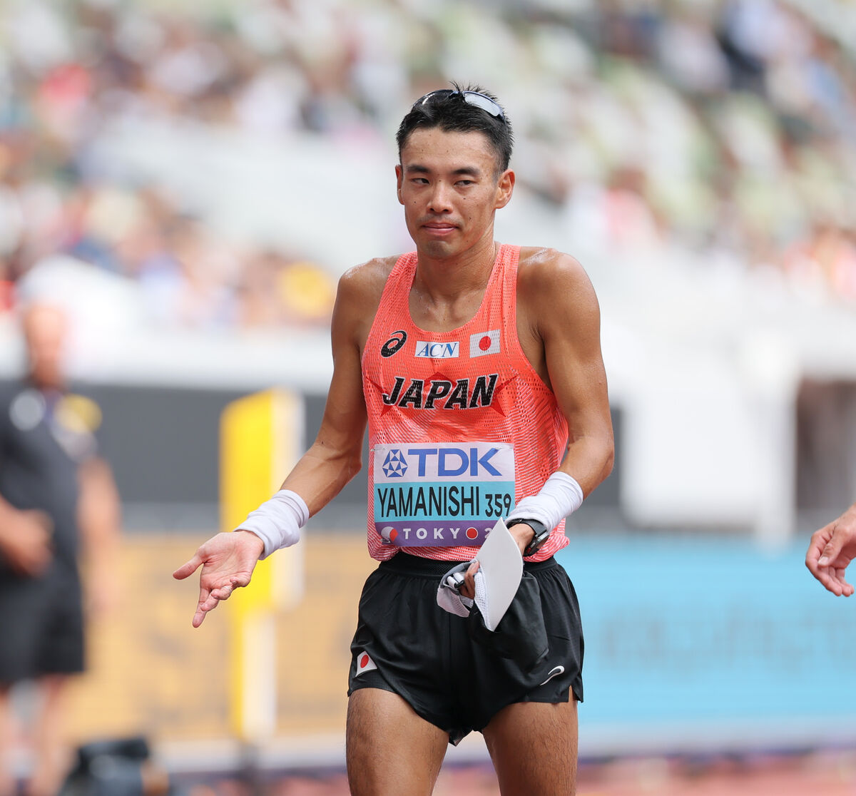 【世界陸上】山西利和、警告を３度受け、まさかの２８位 今後の競技人生については明言避ける…男子２０キロ競歩