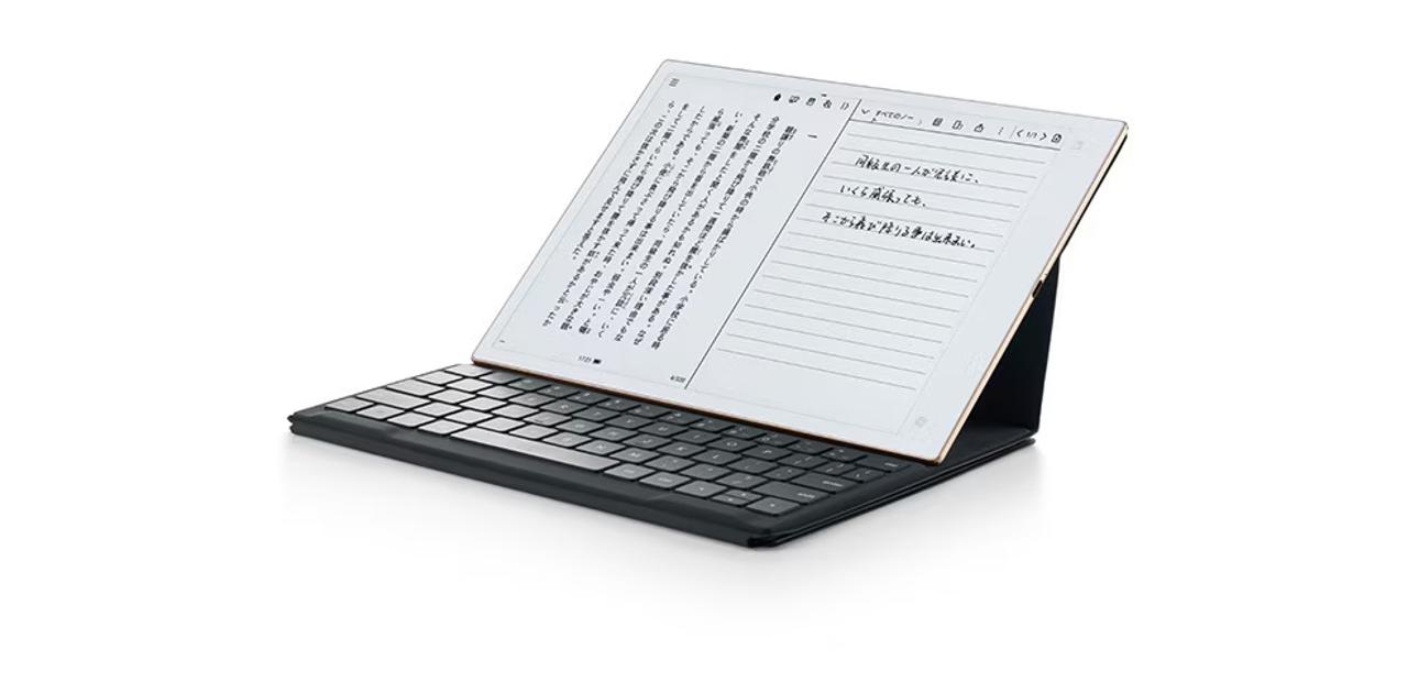 ｢手書き特化｣モノクロデバイスに、待望のキーボードケースが登場。二刀流で万能感マシマシ