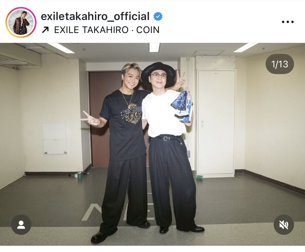 ＴＡＫＡＨＩＲＯ、揺るぎない聖地でのソロ公演！“愛する弟”ＯＭＩらとの豪華ショットが話題に