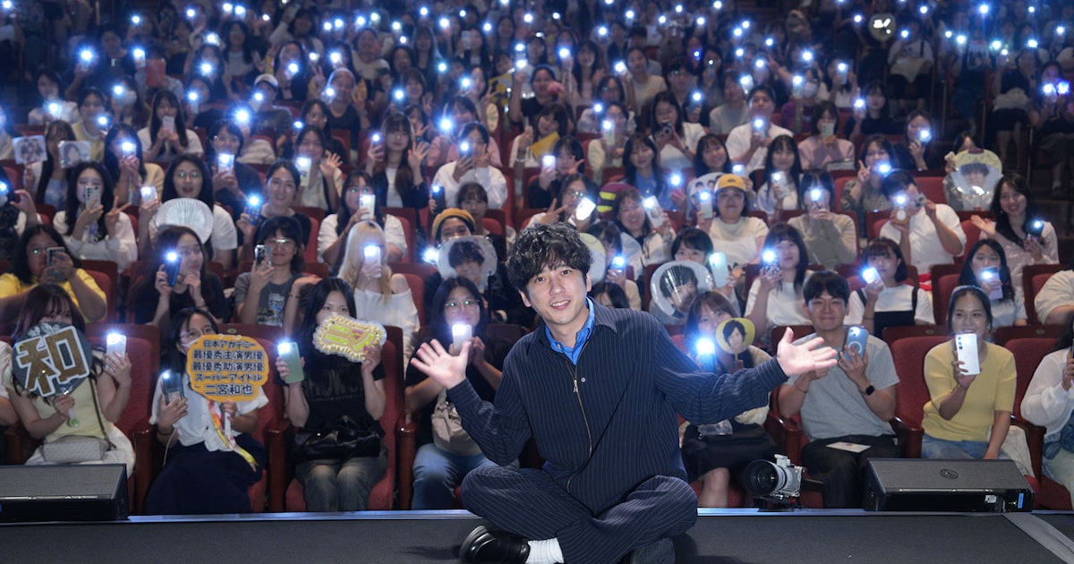 二宮和也、釜山映画祭で演技論を徹底トーク 次なる夢は「韓国語で芝居を」