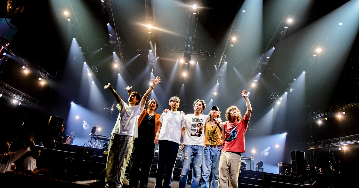 Suchmosの帰還──地元・横浜でファンとの再会果たした5年ぶりワンマン、バンドは新たな船出へ（ライブレポート / 写真12枚）