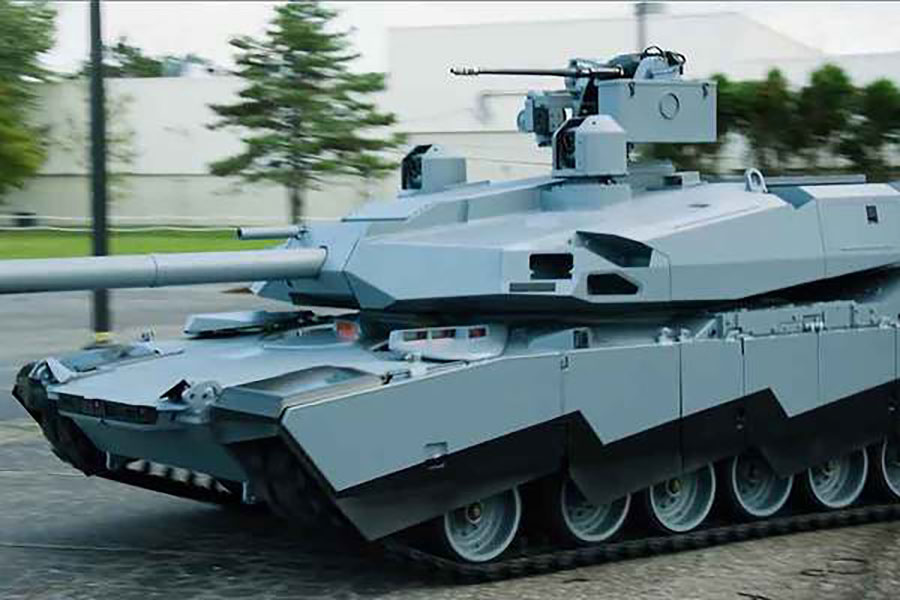 米陸軍 開発中の「最新戦車」試作型を公開！ ハイテク技術を多数盛り込み既存車両と別物に？ 10式のような軽量システムも