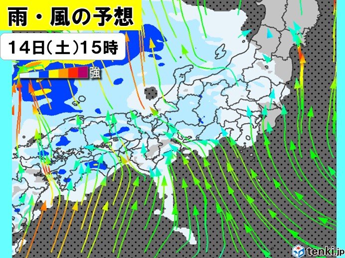明日14日～15日は広く雨 来週はまるで梅雨明け?晴天と猛暑に 東海の2週間天気