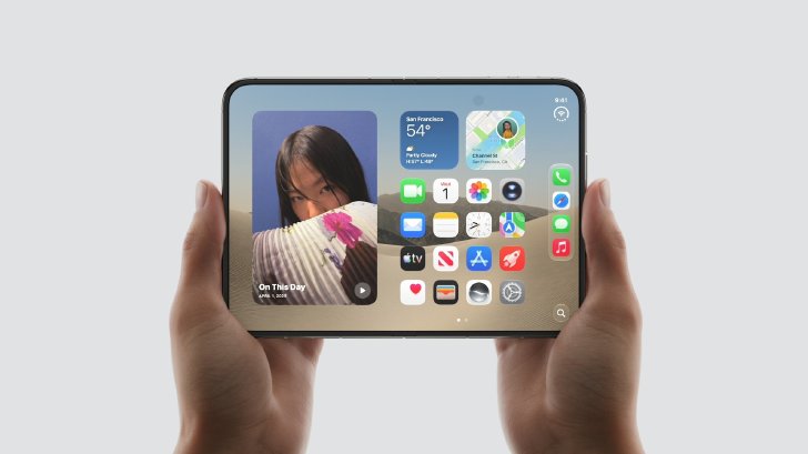 「iPhone Duo」発表 Apple初の折りたたみスマホ 36万4800円から