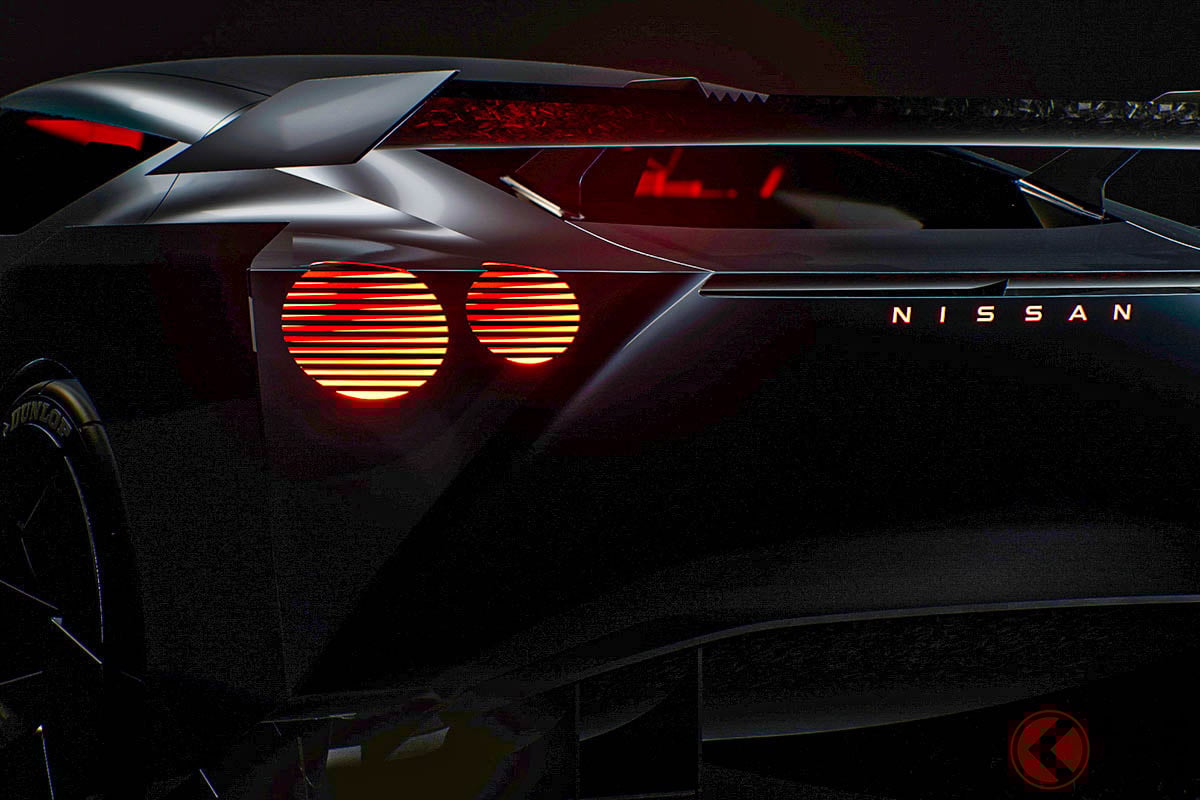 日産「新型GT-R」!? 1300馬力超えの「“4WD”スポーツカー」がスゴイ！ 丸型“４灯”テール×旧車デザイン採用の「ハイパーフォース」とは