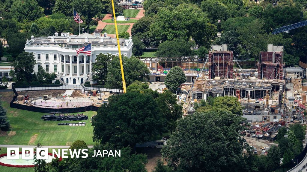 ホワイトハウスの「宴会場」建設計画、控訴裁も差し止め トランプ氏は最高裁へ上告方針