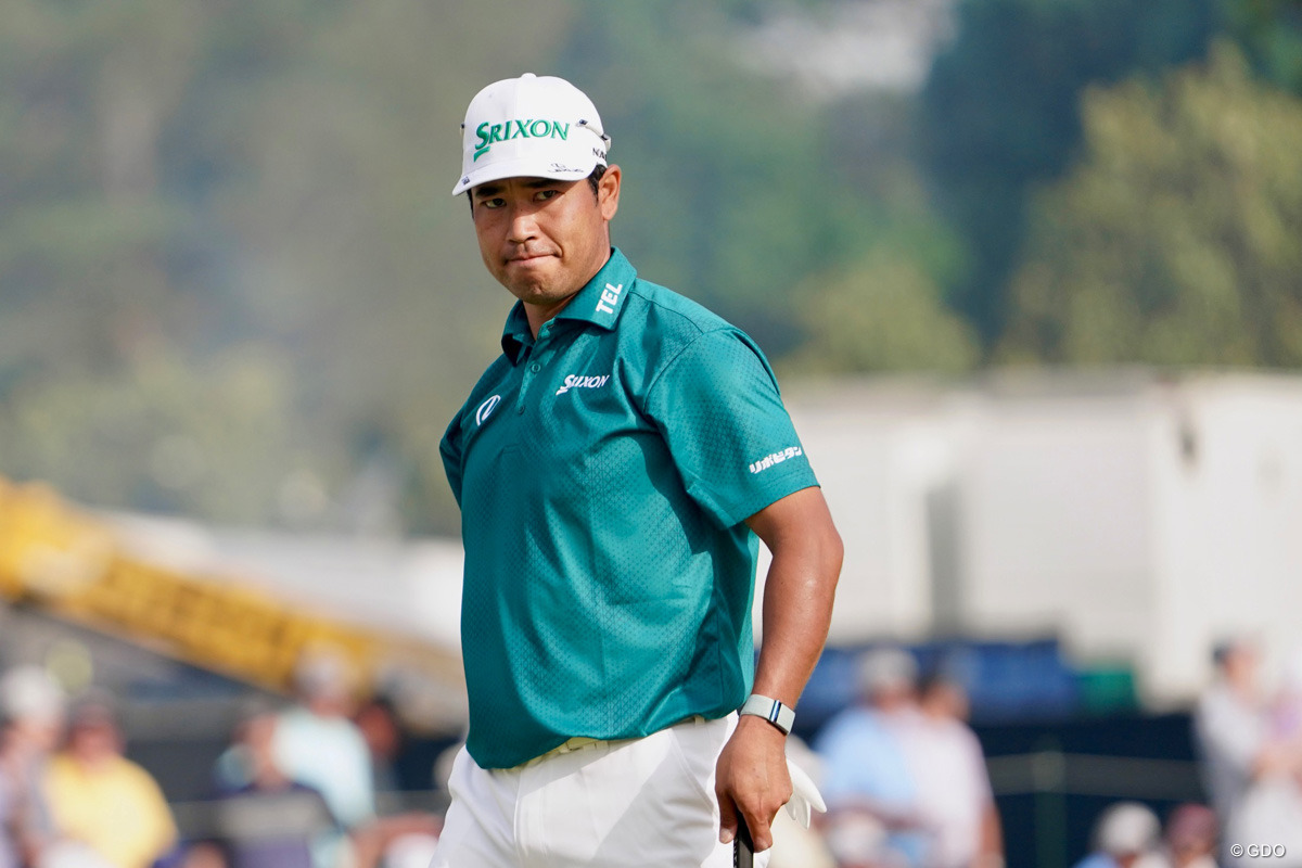 【速報】松山英樹は2R前半1オーバー 予選カットライン圏外で後半へ