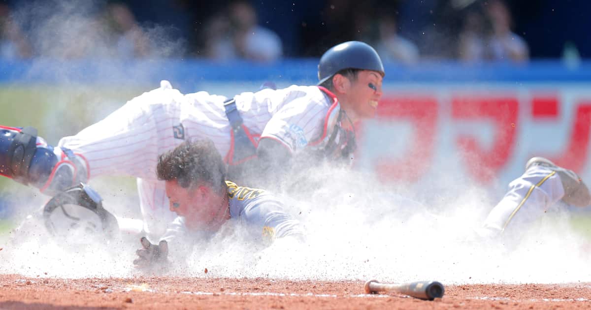【○阪神コメント集】31試合ぶりスタメンで得点に絡んだ前川「一度逃したチャンスだったんで…」近本「本当に暑い中でしたけど」