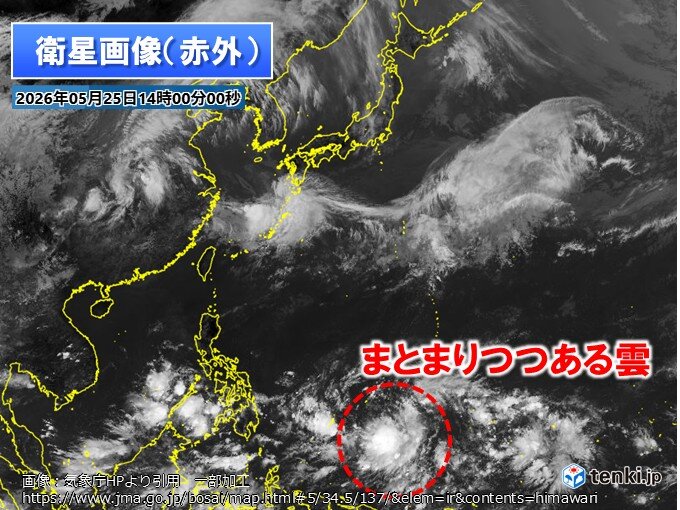 台風シーズン近づく 明日26日までに熱帯低気圧発生へ 日本への影響は?