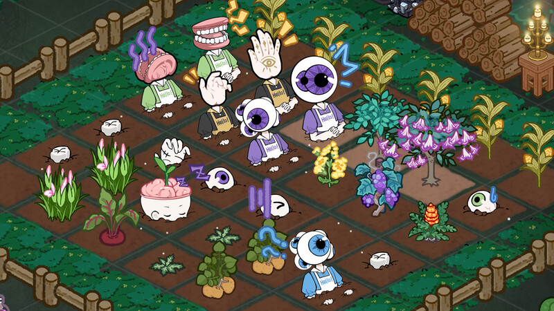 『夜明けの笛吹き者』体験版が配信。“頭が人間の臓器”な従業員を毎日24時間働かせるゲーム