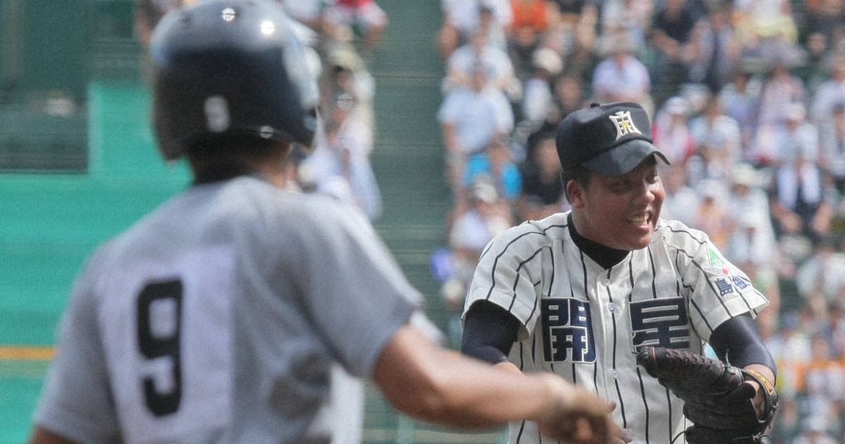 「世紀の落球」から15年ぶり対戦 仙台育英－開星 夏の甲子園