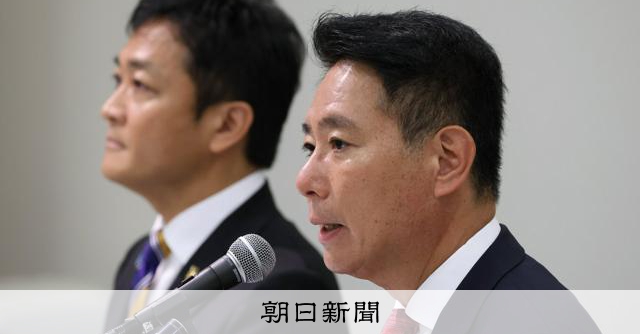 玉木首相は｢まとまるなら選択肢｣、自分は｢厳しい｣ 維新・前原氏