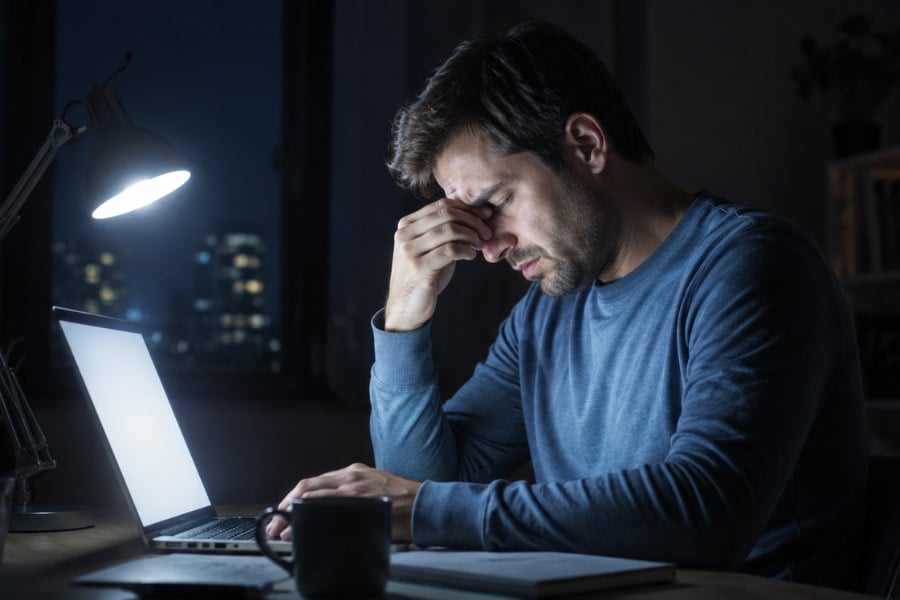 夜8時以降の「強い人工光」への曝露、眼疾患リスクの上昇と関連