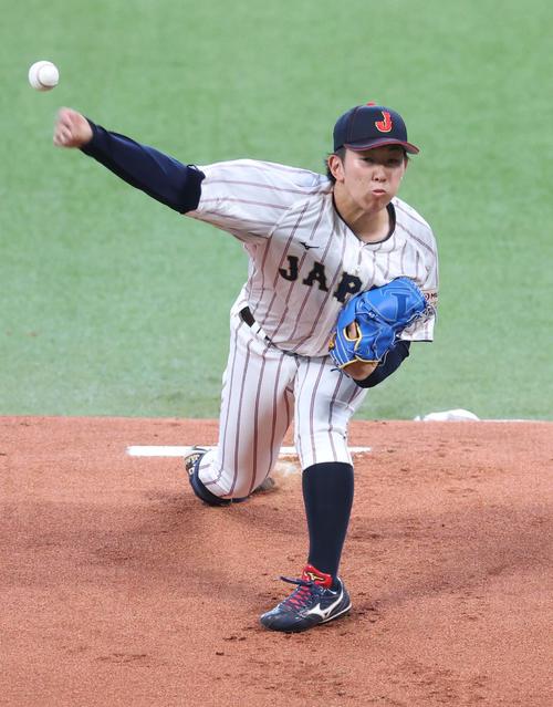 【日米大学野球】日本がリード 早大・伊藤が好投 青学大・小田が大会１号／第１戦速報中
