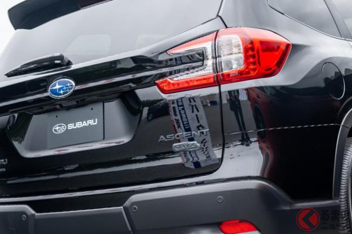 スバル「"新型"3列シートSUV」に反響多数！ 「3列シートは魅力的」「価格が気になる」 "800万円前後"の可能性もある「アセント」販売店でも話題に