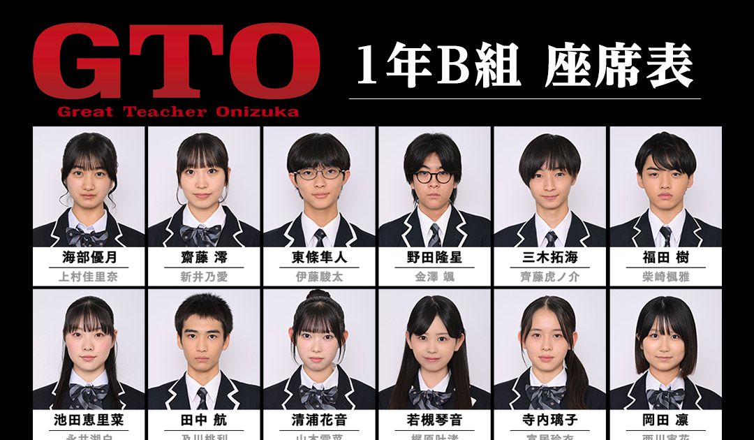 「GTO」生徒役キャスト28名発表！リアル高校生世代限定のオーディションで選出｜シネマトゥデイ