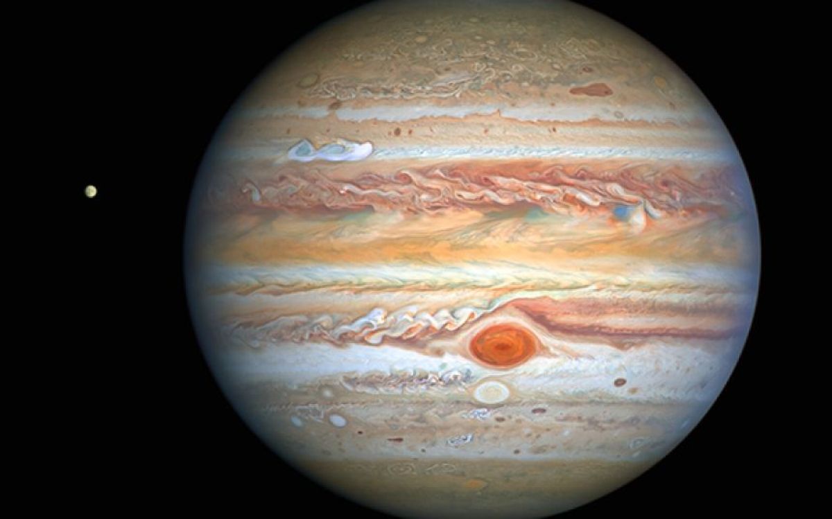 ただでさえ巨大な木星だが、かつては今の2倍の大きさだった