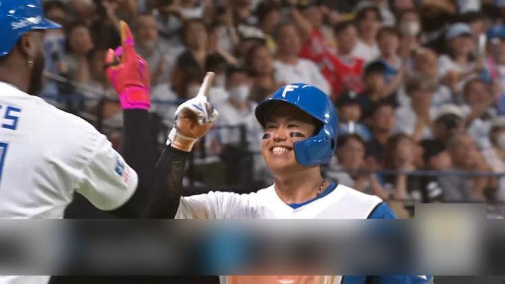今川優馬が勝ち越し弾含む3安打3打点 北海道日本ハムが鷹を下す【9/9 試合結果】
