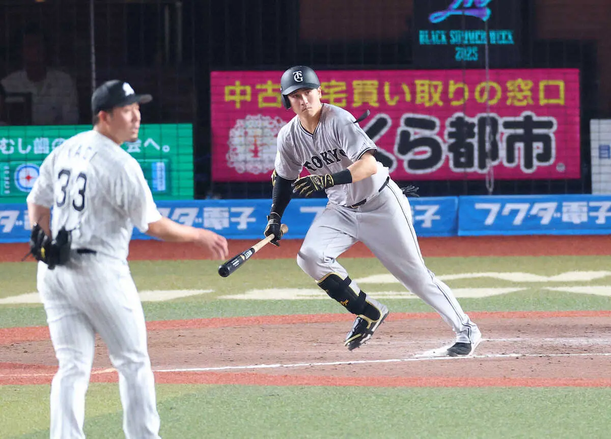 巨人・泉口友汰ついにセ界の打率トップに初浮上 得点圏打率と“2冠” 昨季打率.201のプロ2年目が