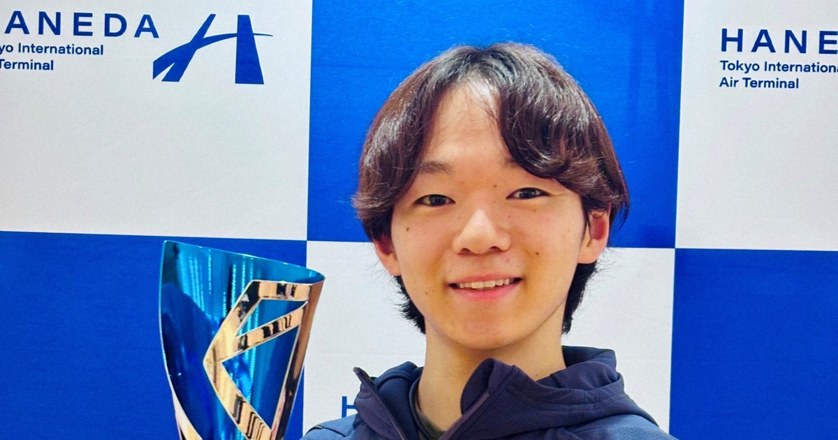左足首痛でCS2位鍵山優真 「GPから最高のコンディシションで」