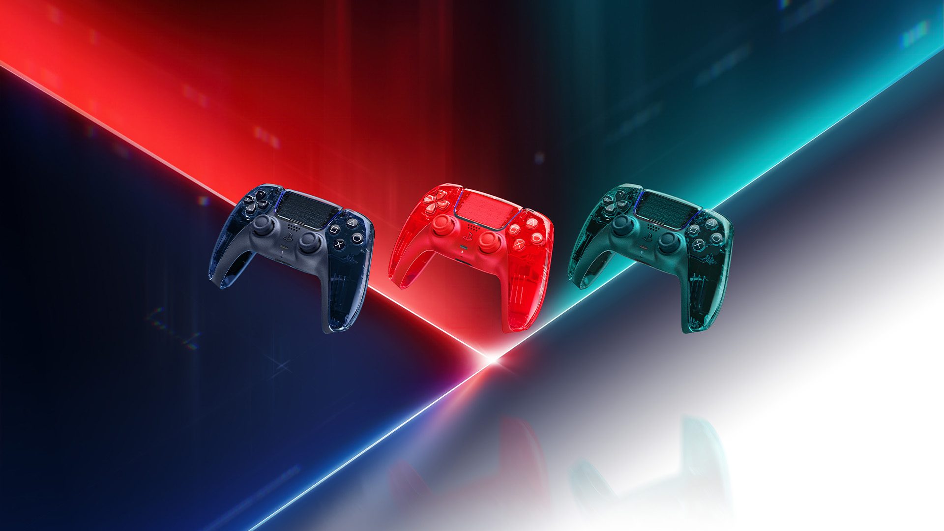 スケルトンデザインの新色3種類が登場！ PS5®周辺機器「プリズム コレクション」初公開