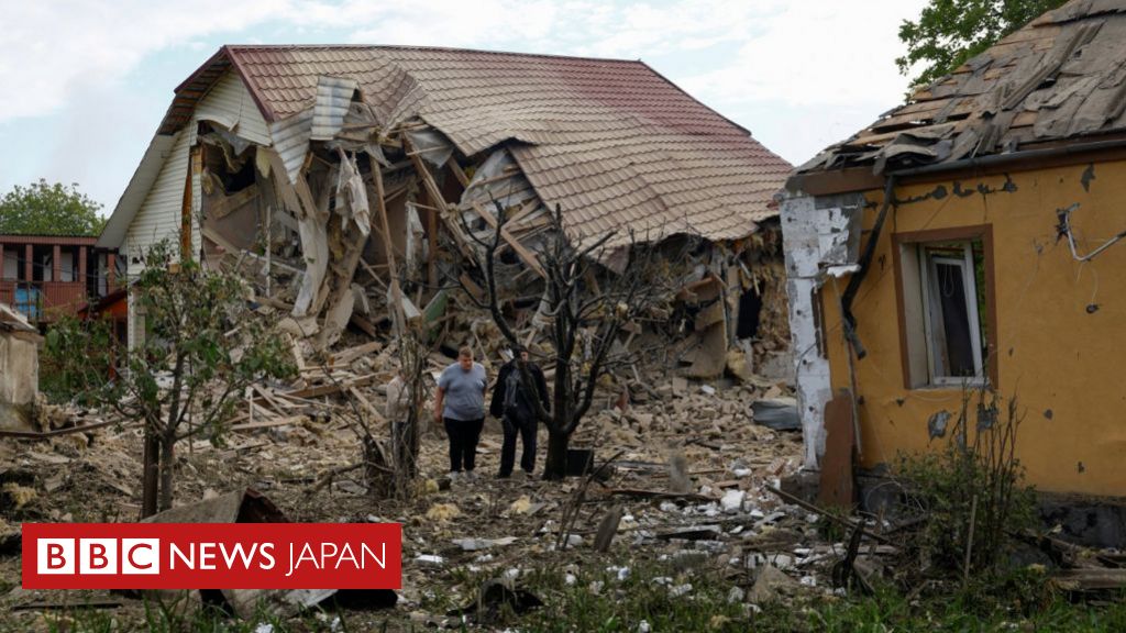 ロシアが過去最大のドローン攻撃、ウクライナ発表 プーチン氏とトランプ氏の協議前日